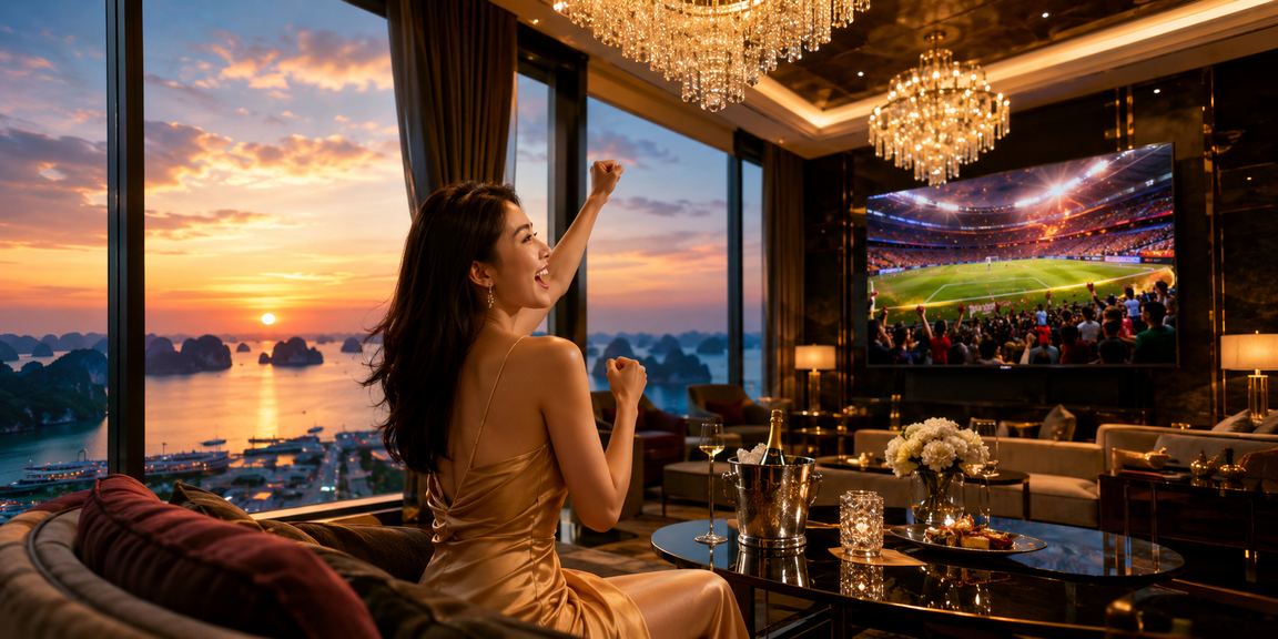 Trò chơi casino đậm màu ánh sáng lấp lánh tại Việt Nam